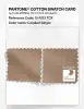 Product image 4 of the product “PANTONE® COTTON SWATCH CARD 15-1213 TCX Candied Ginger ”