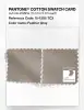 Product image 4 of the product “PANTONE® COTTON SWATCH CARD 15-1305 TCX Feather Gray ”