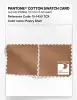 Product image 4 of the product “PANTONE® COTTON SWATCH CARD 15-1430 TCX Pastry Shell ”