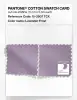 Product image 4 of the product “PANTONE® COTTON SWATCH CARD 15-3507 TCX Lavender Frost ”