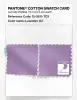 Product image 4 of the product “PANTONE® COTTON SWATCH CARD 15-3615 TCX Lavender Oil ”