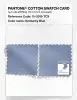 Product image 4 of the product “PANTONE® COTTON SWATCH CARD 15-3915 TCX Kentucky Blue ”