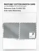 Product image 4 of the product “PANTONE® COTTON SWATCH CARD 15-4003 TCX Storm Gray ”