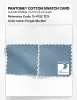 Product image 4 of the product “PANTONE® COTTON SWATCH CARD 15-4312 TCX Forget-Me-Not ”