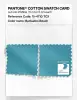 Product image 4 of the product “PANTONE® COTTON SWATCH CARD 15-4710 TCX Barbados Beach ”