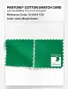 Product image 4 of the product “PANTONE® COTTON SWATCH CARD 15-5534 TCX Bright Green ”