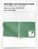 Product image 4 of the product “PANTONE® COTTON SWATCH CARD 15-6120 TCX Ming ”