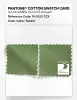 Product image 4 of the product “PANTONE® COTTON SWATCH CARD 16-0123 TCX Tendril ”