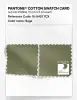Product image 4 of the product “PANTONE® COTTON SWATCH CARD 16-0421 TCX Sage ”