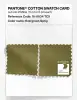 Product image 4 of the product “PANTONE® COTTON SWATCH CARD 16-0634 TCX Evergreen Sprig ”
