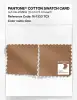 Product image 4 of the product “PANTONE® COTTON SWATCH CARD 16-1333 TCX Doe ”