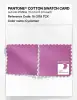 Product image 4 of the product “PANTONE® COTTON SWATCH CARD 16-3118 TCX Cyclamen ”