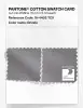 Product image 4 of the product “PANTONE® COTTON SWATCH CARD 16-4402 TCX Drizzle ”