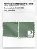 Product image 4 of the product “PANTONE® COTTON SWATCH CARD 16-6216 TCX Basil ”