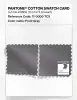 Product image 4 of the product “PANTONE® COTTON SWATCH CARD 17-0000 TCX Frost Gray ”