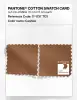 Product image 4 of the product “PANTONE® COTTON SWATCH CARD 17-1137 TCX Cashew ”