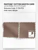 Product image 4 of the product “PANTONE® COTTON SWATCH CARD 17-1318 TCX Affogat ”