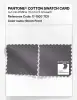 Product image 4 of the product “PANTONE® COTTON SWATCH CARD 17-1503 TCX Storm Front ”