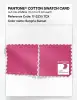 Product image 4 of the product “PANTONE® COTTON SWATCH CARD 17-2235 TCX Sangria Sunset ”