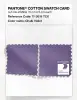 Product image 4 of the product “PANTONE® COTTON SWATCH CARD 17-3615 TCX Chalk Violet ”