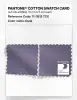 Product image 4 of the product “PANTONE® COTTON SWATCH CARD 17-3812 TCX Dusk ”