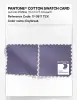 Product image 4 of the product “PANTONE® COTTON SWATCH CARD 17-3817 TCX Daybreak ”
