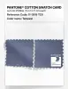 Product image 4 of the product “PANTONE® COTTON SWATCH CARD 17-3915 TCX Tempest ”