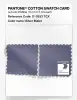 Product image 4 of the product “PANTONE® COTTON SWATCH CARD 17-3933 TCX Silver Bullet ”