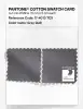 Product image 4 of the product “PANTONE® COTTON SWATCH CARD 17-4013 TCX Gray Quill ”