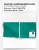 Product image 4 of the product “PANTONE® COTTON SWATCH CARD 17-5335 TCX Spectra Green ”