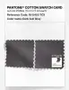 Product image 4 of the product “PANTONE® COTTON SWATCH CARD 18-0403 TCX Dark Gull Gray ”