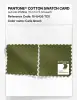 Product image 4 of the product “PANTONE® COTTON SWATCH CARD 18-0435 TCX Calla Green ”