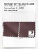 Artikelbild 4 des Artikels “PANTONE® COTTON SWATCH CARD 18-1415 TCX Marron “
