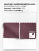 Product image 4 of the product “PANTONE® COTTON SWATCH CARD 18-1418 TCX Crushed Berry ”