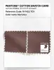 Product image 4 of the product “PANTONE® COTTON SWATCH CARD 18-1422 TCX Myristica ”