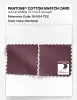 Product image 4 of the product “PANTONE® COTTON SWATCH CARD 18-1614 TCX Nocturne ”