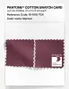 Product image 4 of the product “PANTONE® COTTON SWATCH CARD 18-1619 TCX Maroon ”