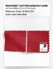 Product image 4 of the product “PANTONE® COTTON SWATCH CARD 18-1655 TCX Mars Red ”