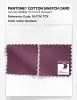 Product image 4 of the product “PANTONE® COTTON SWATCH CARD 18-1716 TCX Damson ”