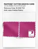 Product image 4 of the product “PANTONE® COTTON SWATCH CARD 18-2330 TCX Fuchsia Fedora ”