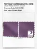Product image 4 of the product “PANTONE® COTTON SWATCH CARD 18-3418 TCX Chinese Violet ”