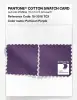 Product image 4 of the product “PANTONE® COTTON SWATCH CARD 18-3518 TCX Patrician Purple ”