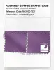 Product image 4 of the product “PANTONE® COTTON SWATCH CARD 18-3530 TCX Lavender Crystal ”