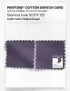 Product image 4 of the product “PANTONE® COTTON SWATCH CARD 18-3714 TCX Mulled Grape ”