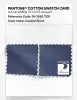 Product image 4 of the product “PANTONE® COTTON SWATCH CARD 18-3920 TCX Coastal Fjord ”
