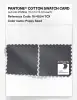Product image 4 of the product “PANTONE® COTTON SWATCH CARD 18-4004 TCX Poppy Seed ”