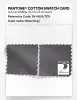 Product image 4 of the product “PANTONE® COTTON SWATCH CARD 18-4005 TCX Steel Gray ”