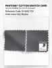 Product image 4 of the product “PANTONE® COTTON SWATCH CARD 18-4010 TCX City Skyline ”