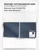 Product image 4 of the product “PANTONE® COTTON SWATCH CARD 18-4028 TCX Bering Sea ”