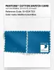 Artikelbild 4 des Artikels “PANTONE® COTTON SWATCH CARD 18-4334 TCX Mediterranian Blue “